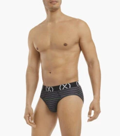 2(X)ist - (X) Sport Brief 3-Pack - Red/Navy/Stripe -Swimming Clothing 11732 19515.1652561639