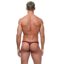 Gregg Homme Torridz Thong - Burgundy -Swimming Clothing 11934 68663.1652561643