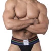 CellBlock 13 Tight End Jockstrap - Pride Black 2 CellBlock 13 Tight End Jockstrap - Pride Black -Swimming Clothing 12214 25081.1652561636