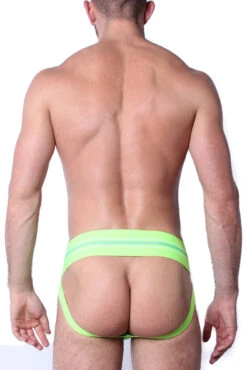 CellBlock 13 Tight End Jockstrap - Lime Green -Swimming Clothing 12230 55795.1661908680