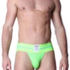 CellBlock 13 Tight End Jockstrap - Lime Green -Swimming Clothing 12231 58929.1661908679