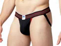 Bike Athletic Mesh Jockstrap - Black -Swimming Clothing 12260 99153.1652561640