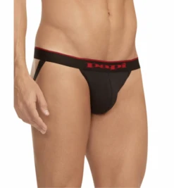 Papi - Stretch Cotton Jockstrap - Black -Swimming Clothing 12309 34838.1652561642