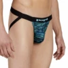 Papi - Print Jockstrap - Aqua Glitch -Swimming Clothing 12312 00880.1652561637