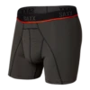 SAXX Kinetic HD - Boxer Brief - Gray Mini Stripe -Swimming Clothing 12412 27969.1652561637
