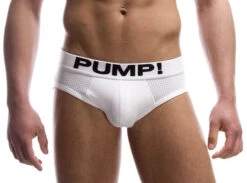 PUMP! White Classic Brief