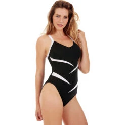 InstantFigure Two Tone 1 Pc. Swimsuit -Swimming Clothing 2498267 1007 alt2
