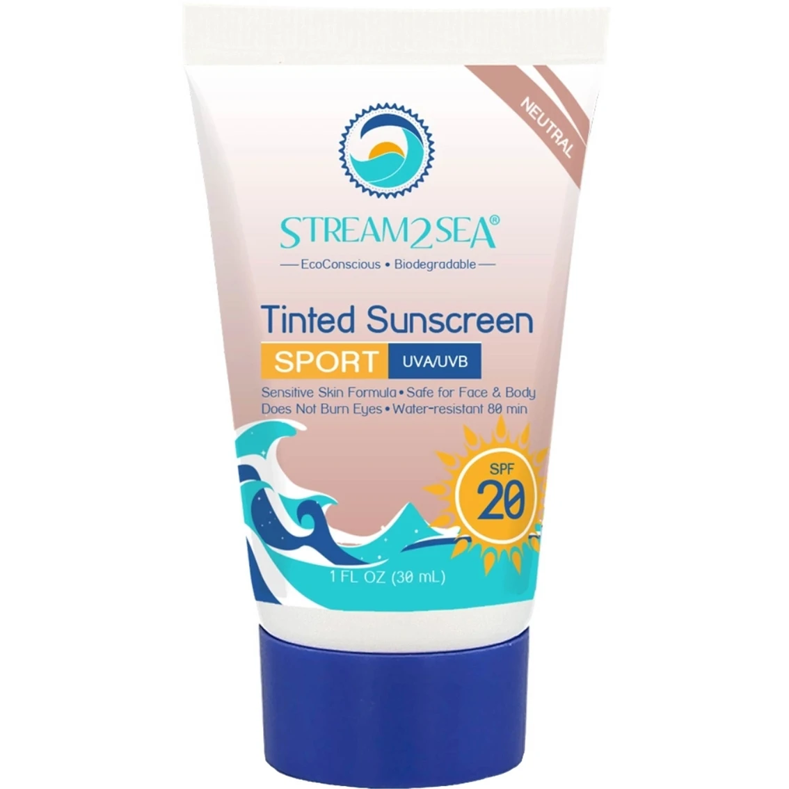 Stream2Sea Tinted SPF 20 Sunscreen 3 Stream2Sea Tinted SPF 20 Sunscreen