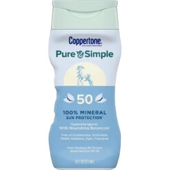 Coppertone Pure And Simple SPF 50 Lotion 6 Oz.