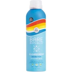 Bare Republic SPF 100 Clearscreen Spray 6 Oz.