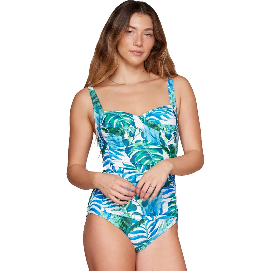 Lavish Ruched One Piece Swimsuit 4 Lavish Ruched One Piece Swimsuit - Image 2