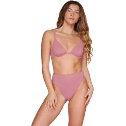 Damsel Juniors High Waist Swim Bottoms 7 Damsel Juniors High Waist Swim Bottoms -Swimming Clothing 3426747 L89Z alt2