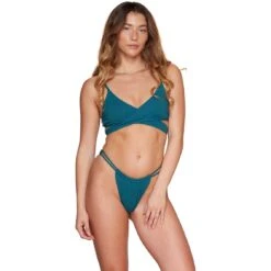 Damsel Juniors Double Side Strap Bikini Swim Bottoms -Swimming Clothing 3426943 4182 alt2