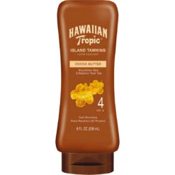 Hawaiian Tropic SPF 4 Dark Tanning Lotion 8 Oz.