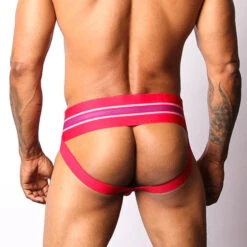 CellBlock 13 Tight End Jockstrap - Red 9 CellBlock 13 Tight End Jockstrap - Red -Swimming Clothing 4722 79617.1652561641