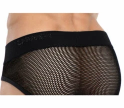 PUMP! - Switch Mesh Brief - Black -Swimming Clothing 5491 96139.1661985521