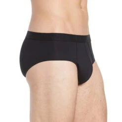 Hanro - Cotton Superior Brief - Black 8 Hanro - Cotton Superior Brief - Black -Swimming Clothing 56039 S 10816.1677788421