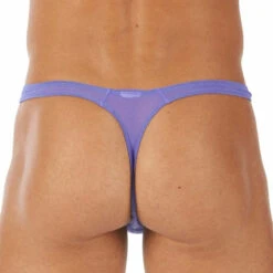 Gregg Homme Torridz Thong - Purple -Swimming Clothing 5663 19570.1652561627