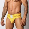 CellBlock 13 Tight End Jockstrap - Yellow -Swimming Clothing 6109 26658.1652561627