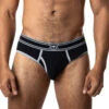 Nasty Pig - Y-Front Brief - Black/Grey 2 Nasty Pig - Y-Front Brief - Black/Grey -Swimming Clothing 61170 F2 11132.1664316119