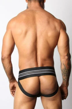CellBlock 13 Tight End Jockstrap - Black -Swimming Clothing 6118 12848.1652561627