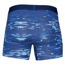 Wood - Boxer Brief W/ Fly - Blue Liquid -Swimming Clothing 61435 B 11718.1666062688