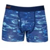 Wood - Boxer Brief W/ Fly - Blue Liquid -Swimming Clothing 61435.F 82609.1666062684