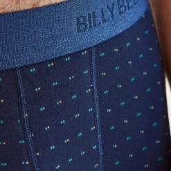 Billybelt - Organic Cotton Boxer Brief - Navy Dots -Swimming Clothing 62643 D2 72 80564.1655254378