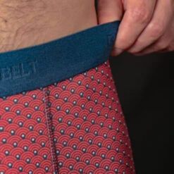 Billybelt - Organic Cotton Boxer Brief - Red Japan -Swimming Clothing 62648 D 72 35147.1655254556