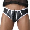 CellBlock 13 - Kickoff Lace Up JockBrief - White -Swimming Clothing 62990 F 89421.1653010306