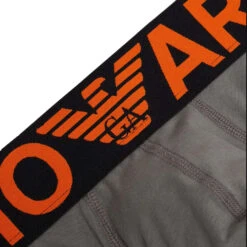 Giorgio Armani Emporio Armani - Mega Logo Brief - Pewter -Swimming Clothing 63211 D 41674.1669947258