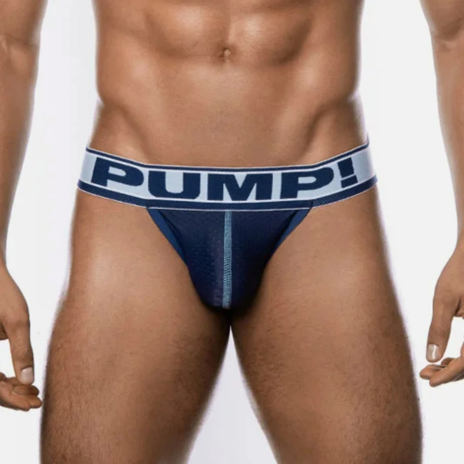 PUMP! - Classic Jockstrap - Blue Steel 3 PUMP! - Classic Jockstrap - Blue Steel