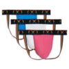 2(x)ist - (X) Sport Pride Jockstrap - 3-Pack - Pink/White/Blue -Swimming Clothing 64249 F 34547.1684268704