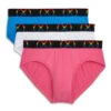 2(x)ist - (X) Sport Pride Brief - 3-Pack - Pink/White/Blue -Swimming Clothing 64257 F 43448.1684268601