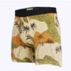 Stance - Butter Blend Boxer Brief - Palmoflage Tan -Swimming Clothing 64546 F 16402.1666984502