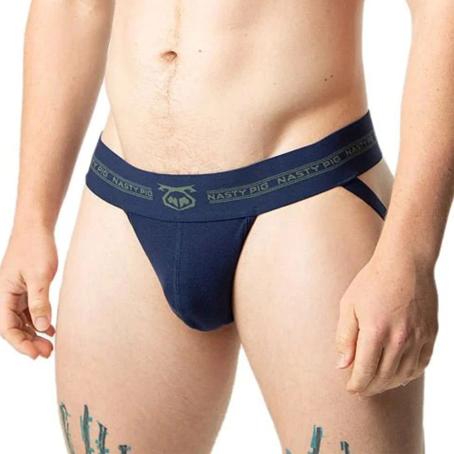 Nasty Pig - Core Jockstrap - Light Navy/Army 4 Nasty Pig - Core Jockstrap - Light Navy/Army - Image 2