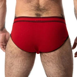 Nasty Pig - Core Brief - Red/Black -Swimming Clothing 65694 B 85917.1670110129