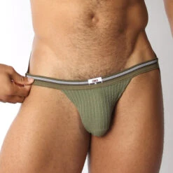 Cellblock 13 - Tight End Swimmer Jockstrap - Army
