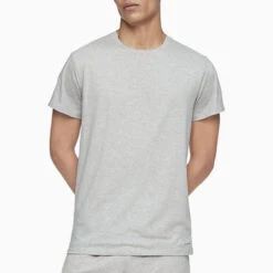 Calvin Klein - 5-Pack Cotton Classics Crew Neck T-Shirt - Wt/Gry/Bk -Swimming Clothing 66200 F2 09828.1670623073
