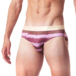 Parke & Ronen - Low Rise Brief - Strawberry Venetian 7 Parke & Ronen - Low Rise Brief - Strawberry Venetian -Swimming Clothing 66231 S 75201.1669160369