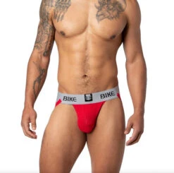 Bike - Classic Jockstrap - Red -Swimming Clothing 66248 LS 17788.1664243676