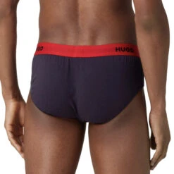 Hugo Boss - Cotton Stretch Hip Briefs - 3-Pack -Swimming Clothing 66603 B 61442.1682029447