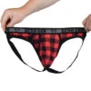 BEAR SKN - Backwoods Jockstrap - Red -Swimming Clothing 67046 F 91194.1675289315