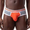 Nasty Pig - Xposed Classic Brief - Orange/Grey -Swimming Clothing 67102 F 65906.1682451202