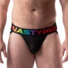 Nasty Pig - Pride Jockstrap 2.0 - Black -Swimming Clothing 67195 F 26056.1686871844