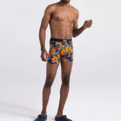 SAXX - VIBE Super Soft Boxer Brief - Solar Hibiscus 9 SAXX - VIBE Super Soft Boxer Brief - Solar Hibiscus -Swimming Clothing 67324 LS2 15177.1670543292