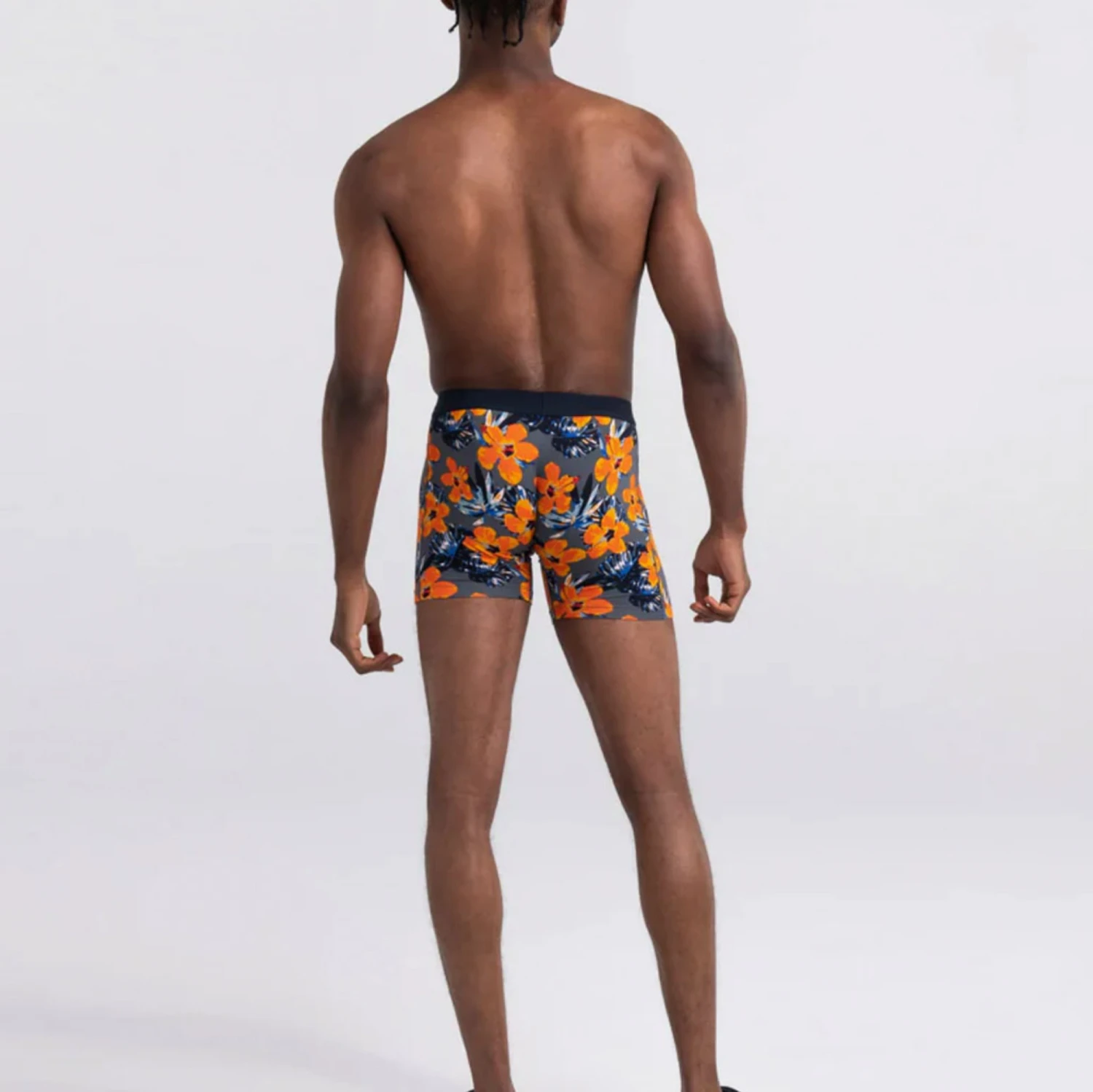 SAXX - VIBE Super Soft Boxer Brief - Solar Hibiscus 6 SAXX - VIBE Super Soft Boxer Brief - Solar Hibiscus - Image 4