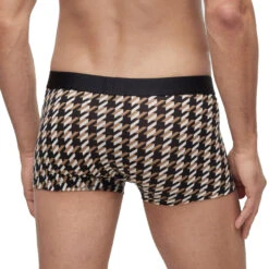 Hugo Boss - Refined Stretch Trunk - Houndstooth 8 Hugo Boss - Refined Stretch Trunk - Houndstooth -Swimming Clothing 67386 B 68344.1686170738