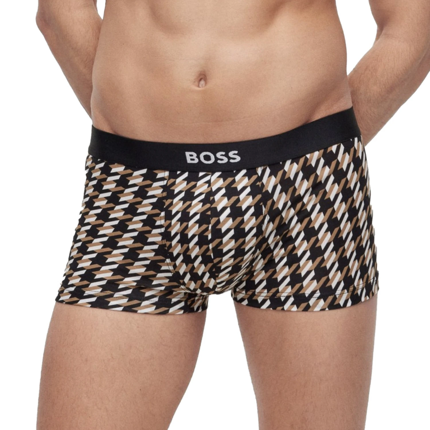 Hugo Boss - Refined Stretch Trunk - Houndstooth 4 Hugo Boss - Refined Stretch Trunk - Houndstooth - Image 2