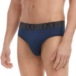 2(x)ist - (X) Sport Mesh Low Rise Brief 3-Pack - Navy/Blue/Blue -Swimming Clothing 67412 S 49738.1675200092